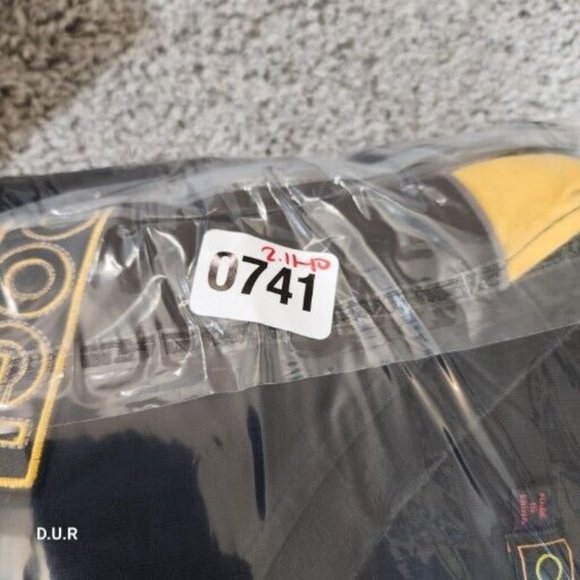 Vintage Coogi World Outfit Shirt XXXL Shorts 36W Black Gold Y2K Hip Hop Athletic - Picture 13 of 14